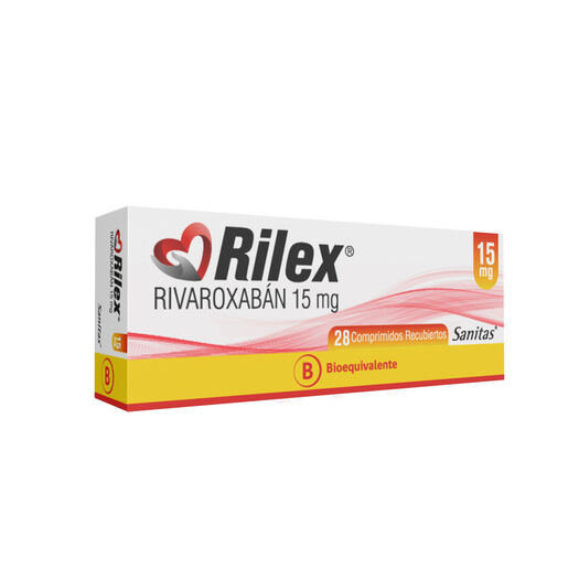 Rilex (Rivaroxaban 15 Mg) 28 Comp.Rec., , large image number 0