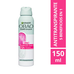 Desodorante Spray Zinc Obao Dermoeficacia 150Ml