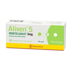 Aliven 5 mg x 30 Comprimidos Masticables