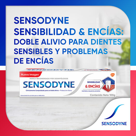 Sensodyne Pasta Dental Sensibilidad Y Encias x 100 G, , large image number 3