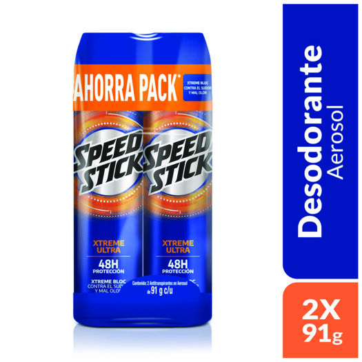 Desodorante En Spray Xtreme 91 G 2 U, , large image number 0