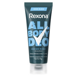 Desodorante Antitranspirante Rexona Men Ocean Rush en Crema 75 g