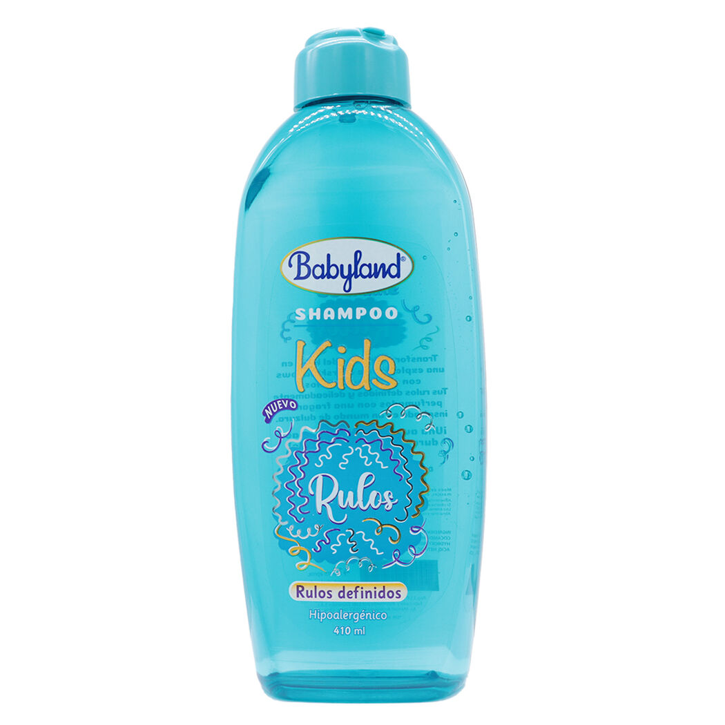Shampoo Babyland Kids Rulos Definidos 410 mL, , large image number 0