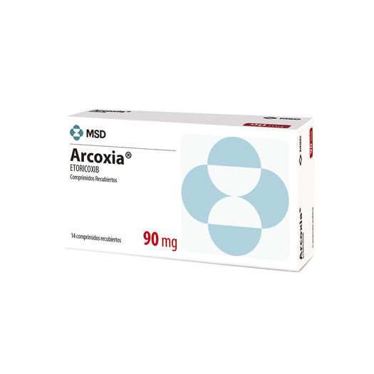 Arcoxia 90 mg x 14 Comprimidos Recubiertos, , large image number 0