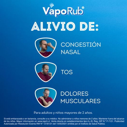 Vaporub x 12 g Ungüento Tópico