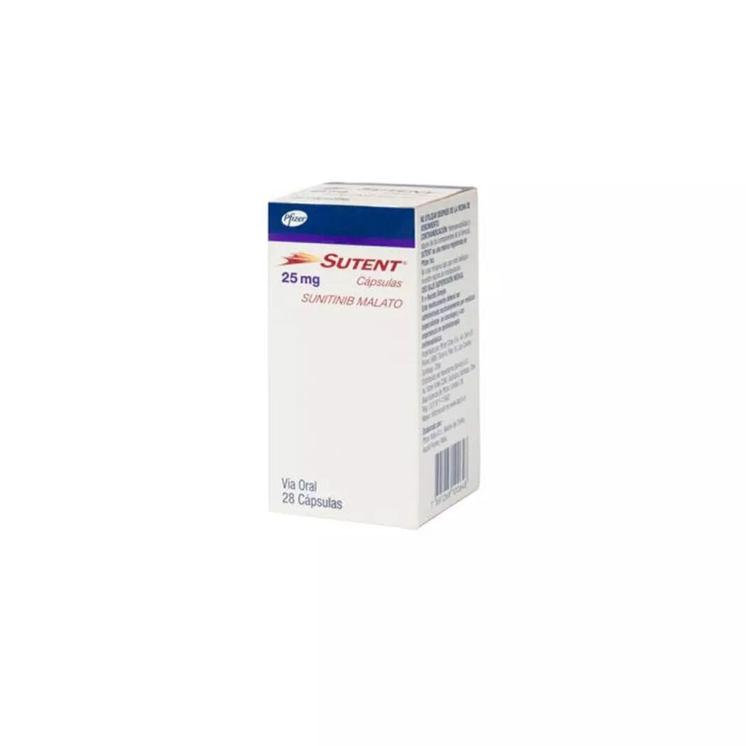 Sutent 25 mg x 28 c&aacute;psulas, , large image number 0