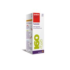 Symbicort Turbuhaler 160 mcg/4.5 mcg /Dosis x 120 Dosis Polvo para Inhalación Bucal