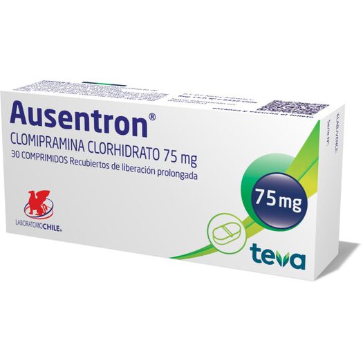 Ausentron 75 mg x 30 Comprimidos Recubiertos de Liberación Prolongada, , large image number 0