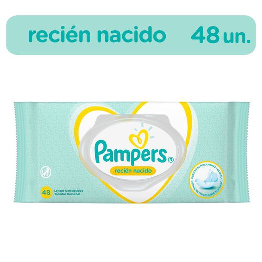 Toallitas Húmedas Recién Nacido Pampers 48 un, , large image number 3