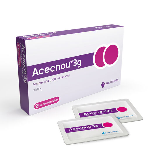 Acecnou 3 g Caja 2 Sobres de Gránulos para Solución Oral, , large image number 0