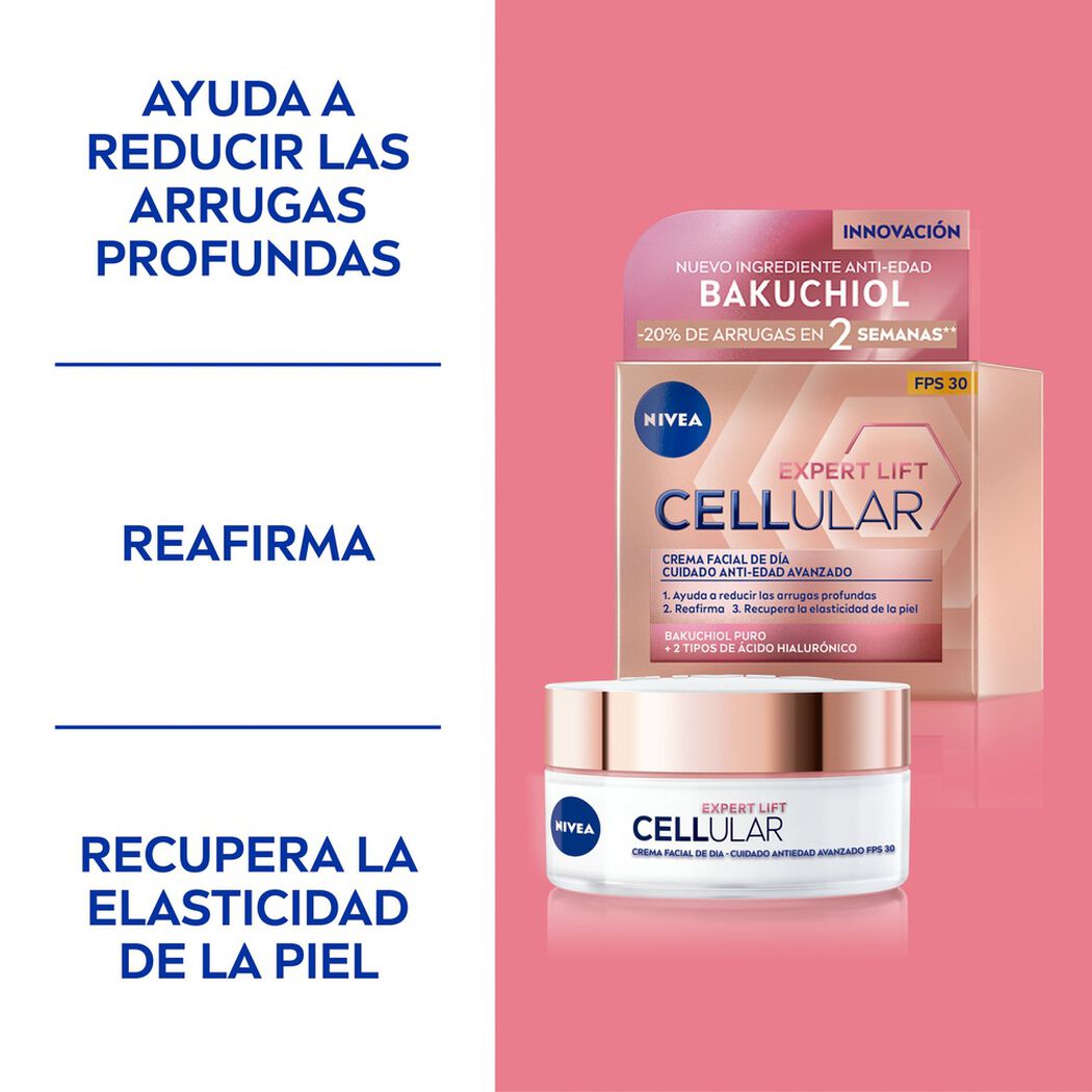 Crema Facial Nivea Cellular Expert Lift D&iacute;a FPS30 50 ml, , large image number 1