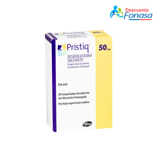 Pristiq 50 mg x 28 Comprimidos Recubiertos de Liberación Prolongada, , large image number 0