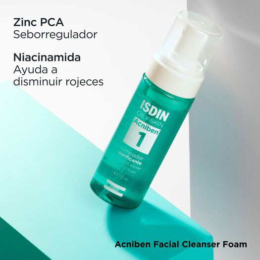 Isdin Espuma Acniben® Limpiador Purificante x 150 mL, , large image number 3