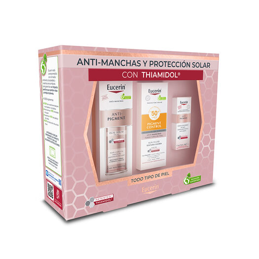 EUCERIN Pack Rutina Anti-Manchas con Thiamidol® Serum Dual + Oil Control + Mini Crema, , large image number 2
