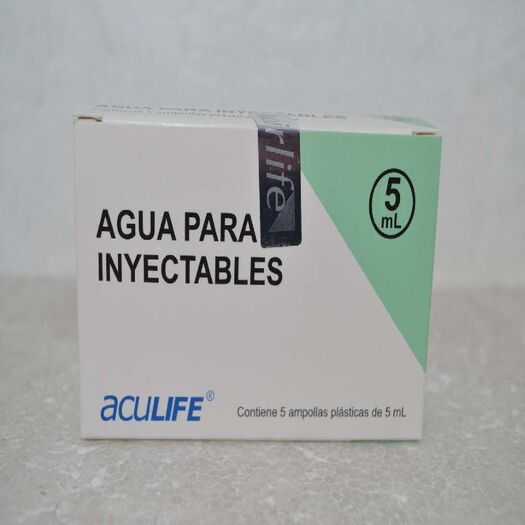 Agua Bidestilada Inyect.5 Amp. 5ml., , large image number 0