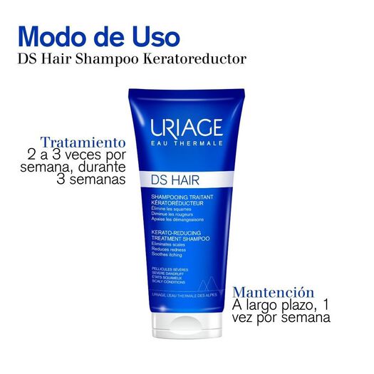 DS Hair Shampoo Keratoreductor 150ml de Uriage, , large image number 3