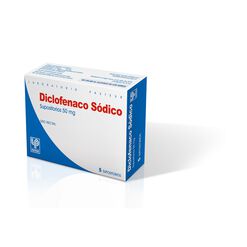 Diclofenaco 50 mg x 5 Supositorios Adulto PASTEUR