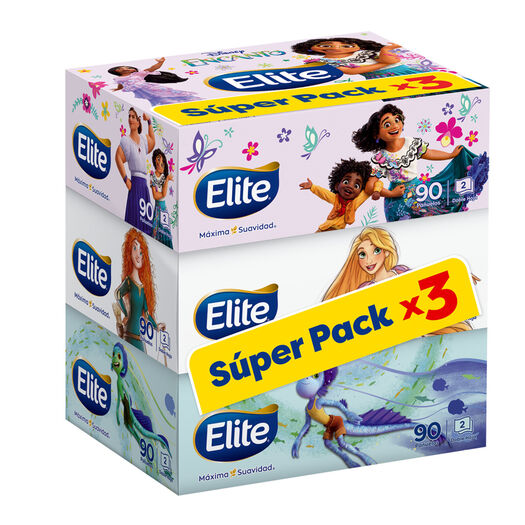 Elite Tripack Pañuelos Disney x 1 Pack, , large image number 1
