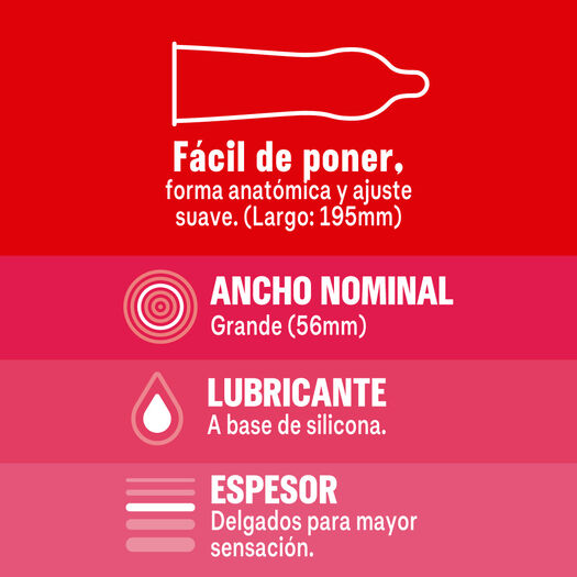Durex Condones Sensitivo Delgado 3 unidades, , large image number 1