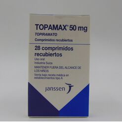 Topamax 50 mg x 28 Comprimidos Recubiertos