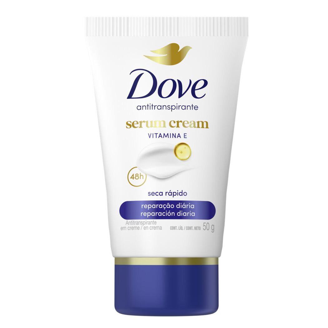 Desodorante Dove Crema Serum Vitamina E 50 g, , large image number 0