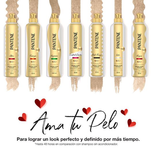 Pantene Crema Para Peinar Rizos Definidos x 300 mL, , large image number 1