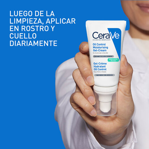 CeraVe Oil Control gel-crema hidratante 52 ml, , large image number 4