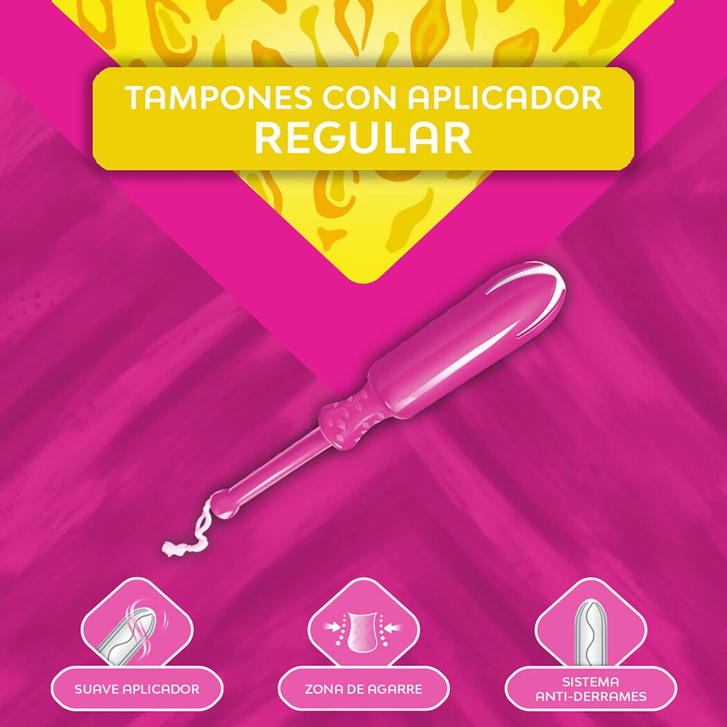 Nosotras Tampon Regular Con Aplicador x 8 Unidades, , large image number 2