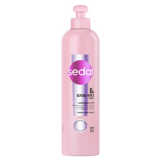 Crema de Peinar Sedal Luminous Uv 300Ml, , large image number 0