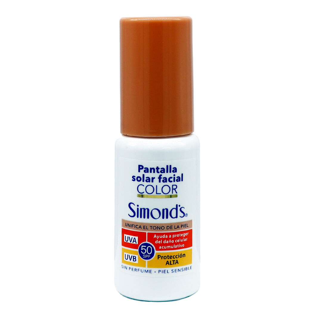 Protector Solar Simonds Color FPS 50 50 mL, , large image number 0