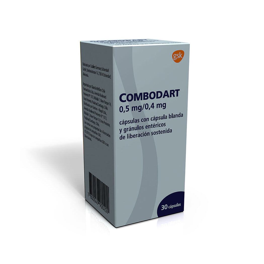 Combodart 30 Cápsulas Gránulos Entéricos de Liberación Sostenida, , large image number 0