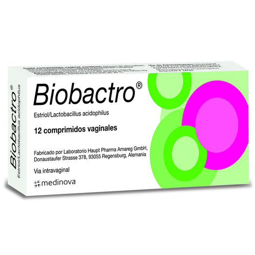 Biobactro Caja 12 Comp. Vaginales, , large image number 0