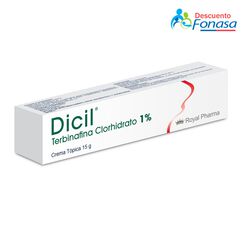 Dicil 1% x 15 g Crema Tópica