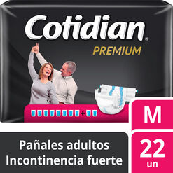 Cotidian Pañal Adulto Premium M x 22 Unidades