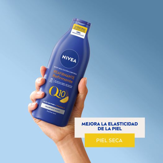 CREMA CORPORAL NIVEA REAFIRMANTE Q10+C PIEL EXTRA SECA 400ML, , large image number 2