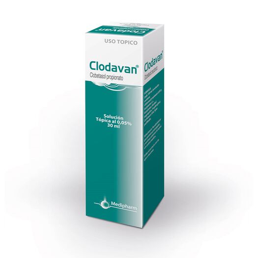 Clodavan 0.05 % x 30 ml Solución Tópica, , large image number 0