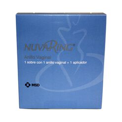 Nuvaring 120/15 mcg / 24 horas x 1 Anillo Vaginal