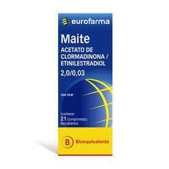 Maite 2/0,03 X 21 Comprimidos Recubiertos