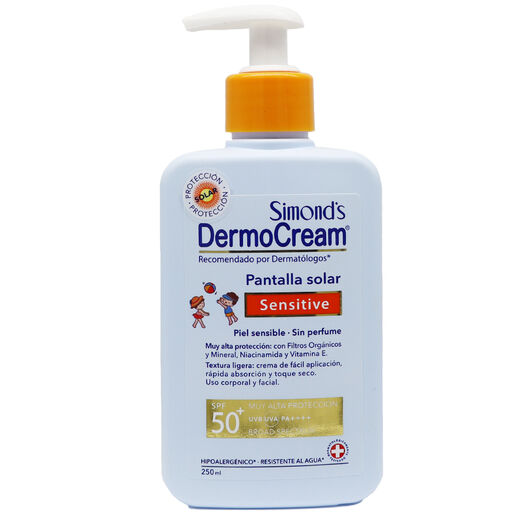 Protector Solar Dermocream 50+ Sensit 250Ml, , large image number 0