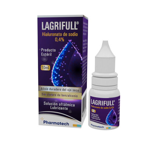 Solución Oftálmica Lagrifull Hialuronato de Sodio 0.4% 10 mL, , large image number 0
