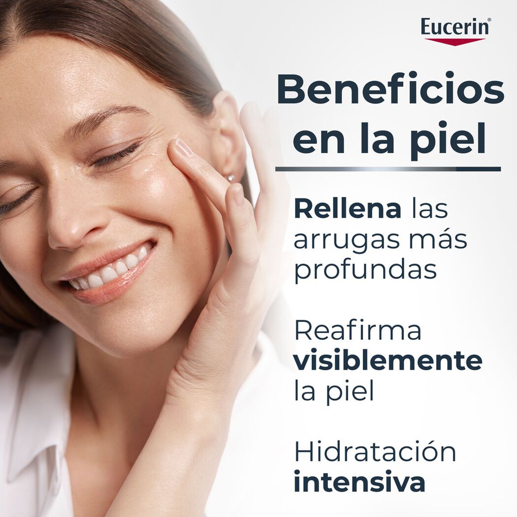 Crema Facial Antiarrugas Eucerin Hyaluron-FILLER D&iacute;a P.Seca 50 ML, , large image number 2