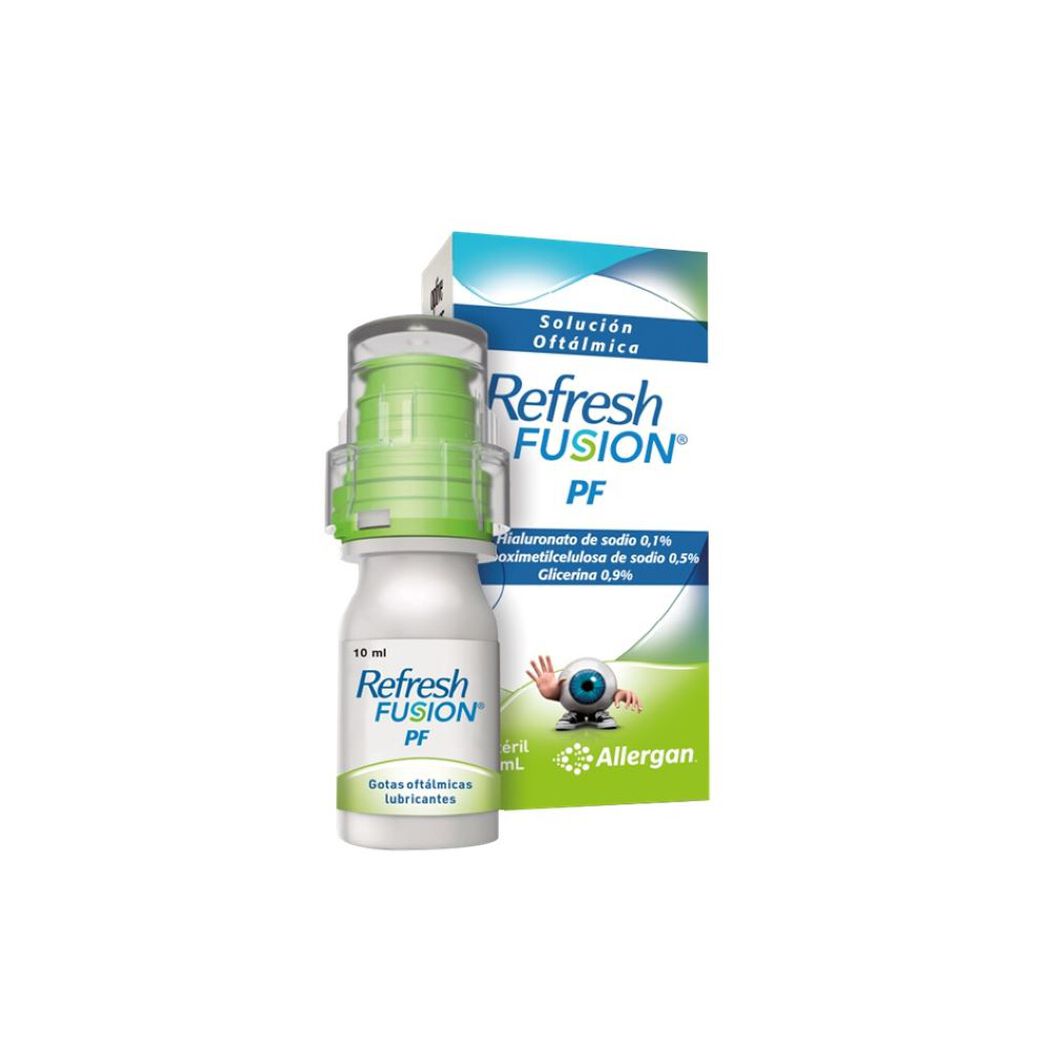 Refresh Fusion Solución Oftálmica 10 ml, , large image number 0