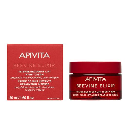 Crema de Noche Lift Recuperación Intensa Beevine Elixir 50ml Apivita, , large image number 1