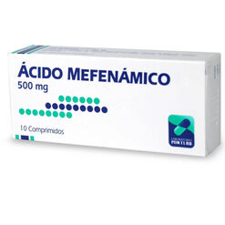 Acido Mefenamico 500 mg x 10 Comprimidos MINTLAB CO SA
