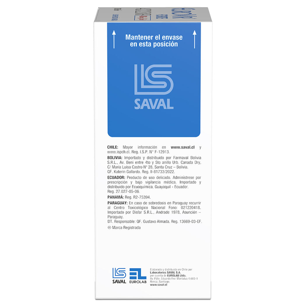 Eurovir Forte 400 mg/5 mL x 100 mL Suspensión Oral, , large image number 2