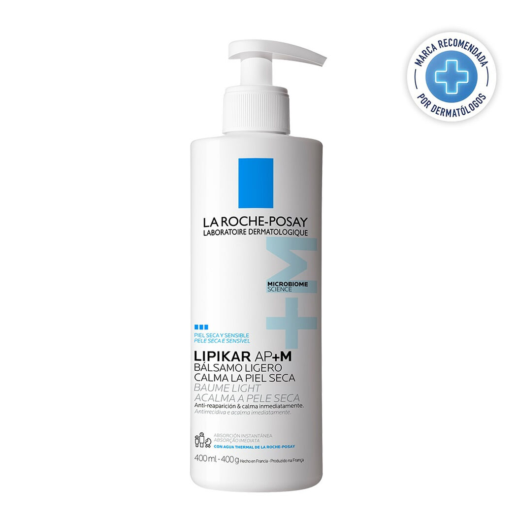 B&aacute;lsamo Hidratante Lipikar Baume Light AP+ M 400ml, , large image number 0