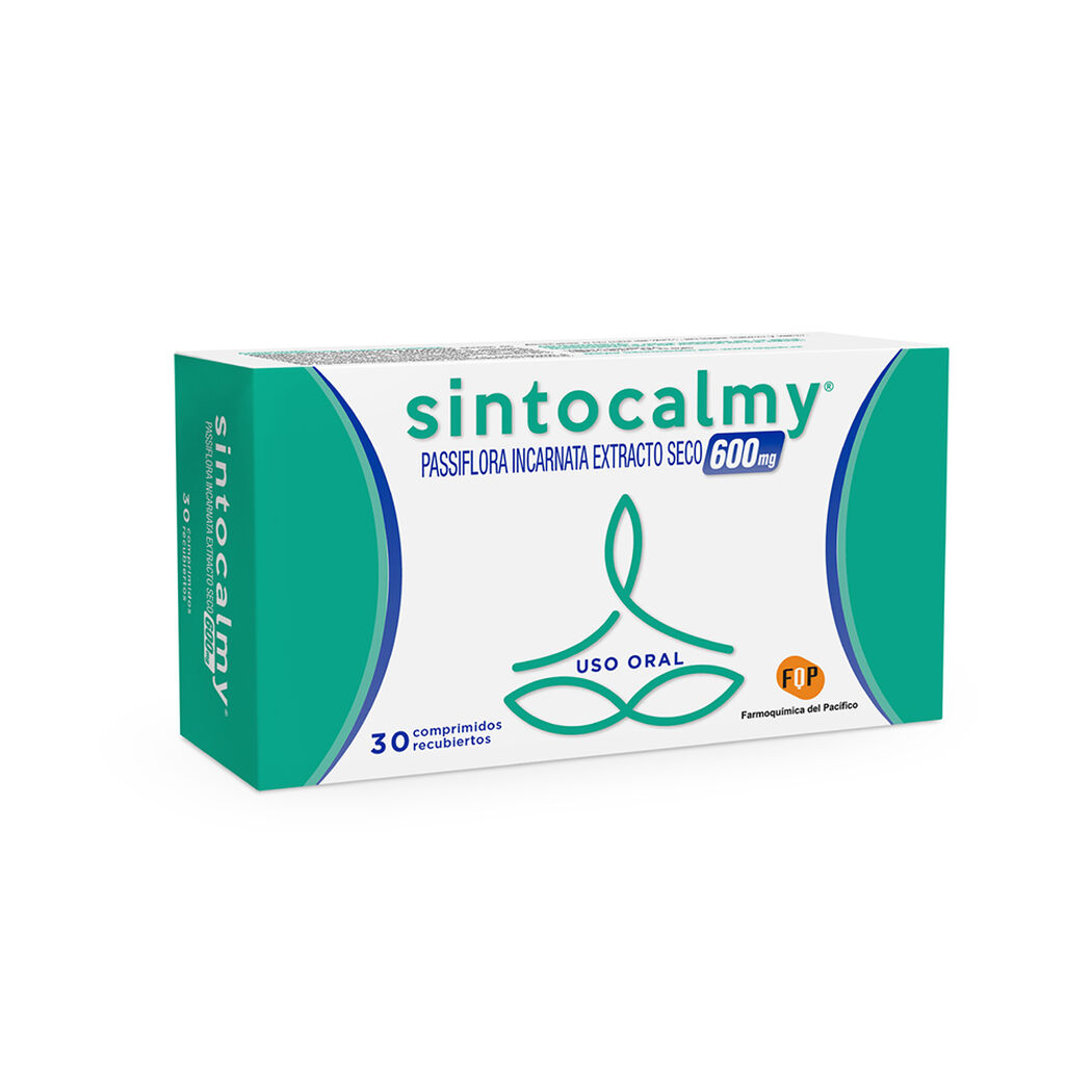 Sintocalmy 600 mg 30 Comprimidos Recubiertos, , large image number 0