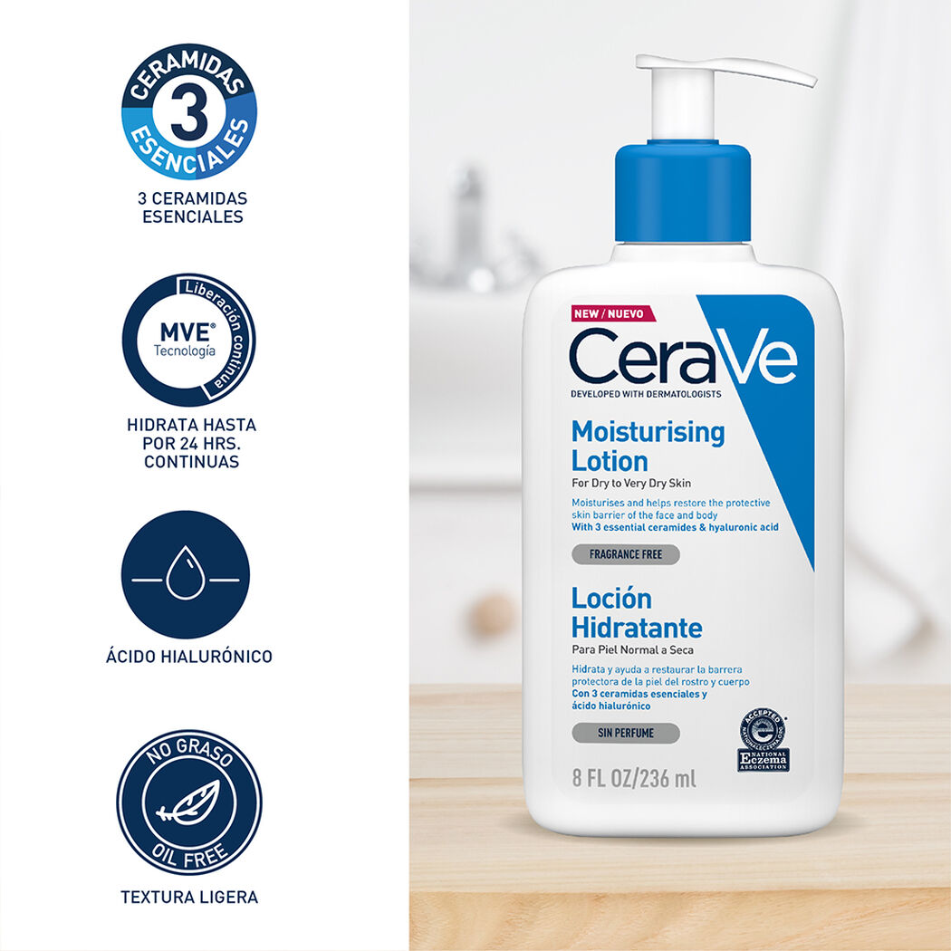 Loción Cerave Hidratante 473 mL, , large image number 3