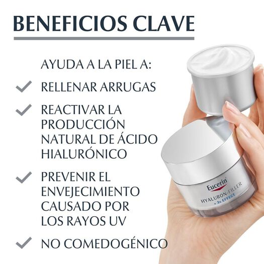 Crema de Noche Eucerin Refill Hyaluron-Filler 50ml, , large image number 3