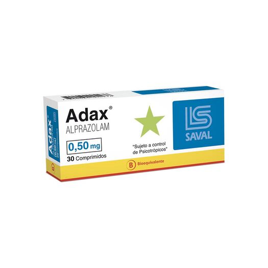 Adax 0.5 mg Caja 30 Comp., , large image number 0
